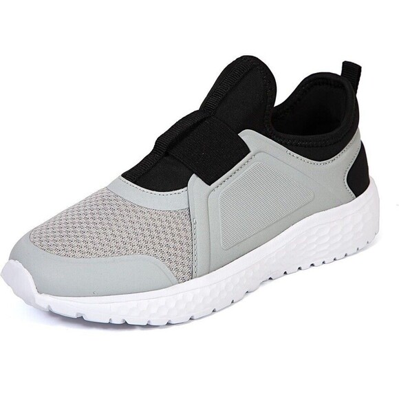 Deer Stags Boy's Galaxy JR Sneaker, Grey/Black, Size 12.5 Little Kid, New - Picture 6 of 7